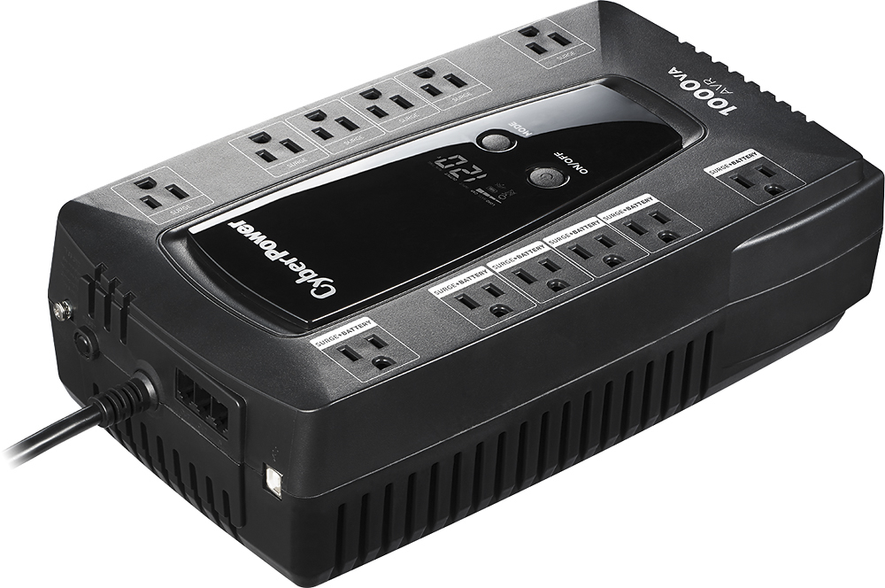 CyberPower LE1000DG 12-Outlet 1000VA Battery Back-Up System
