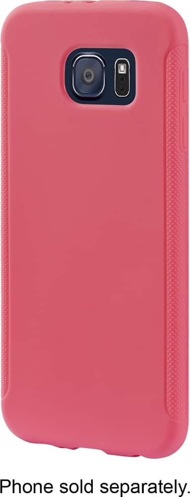 Front. Insignia™ - Case for Samsung Galaxy S6 Cell Phones - Hot Pink.