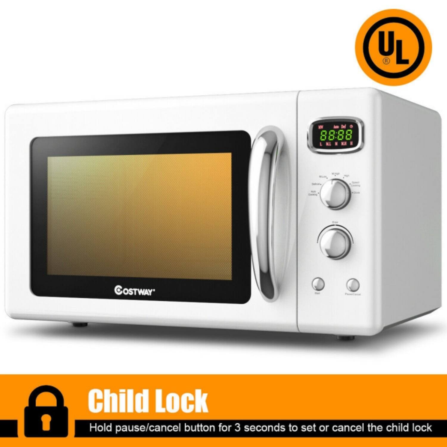 UL L I --. Del 88:88 L UIUI O OSTWAY Child Lock

Hold pause/cancel button for 3 seconds to set or cancel the child lock