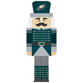 Fan Creations - Philadelphia Eagles 31'' Nutcracker Leaner - Multicolor