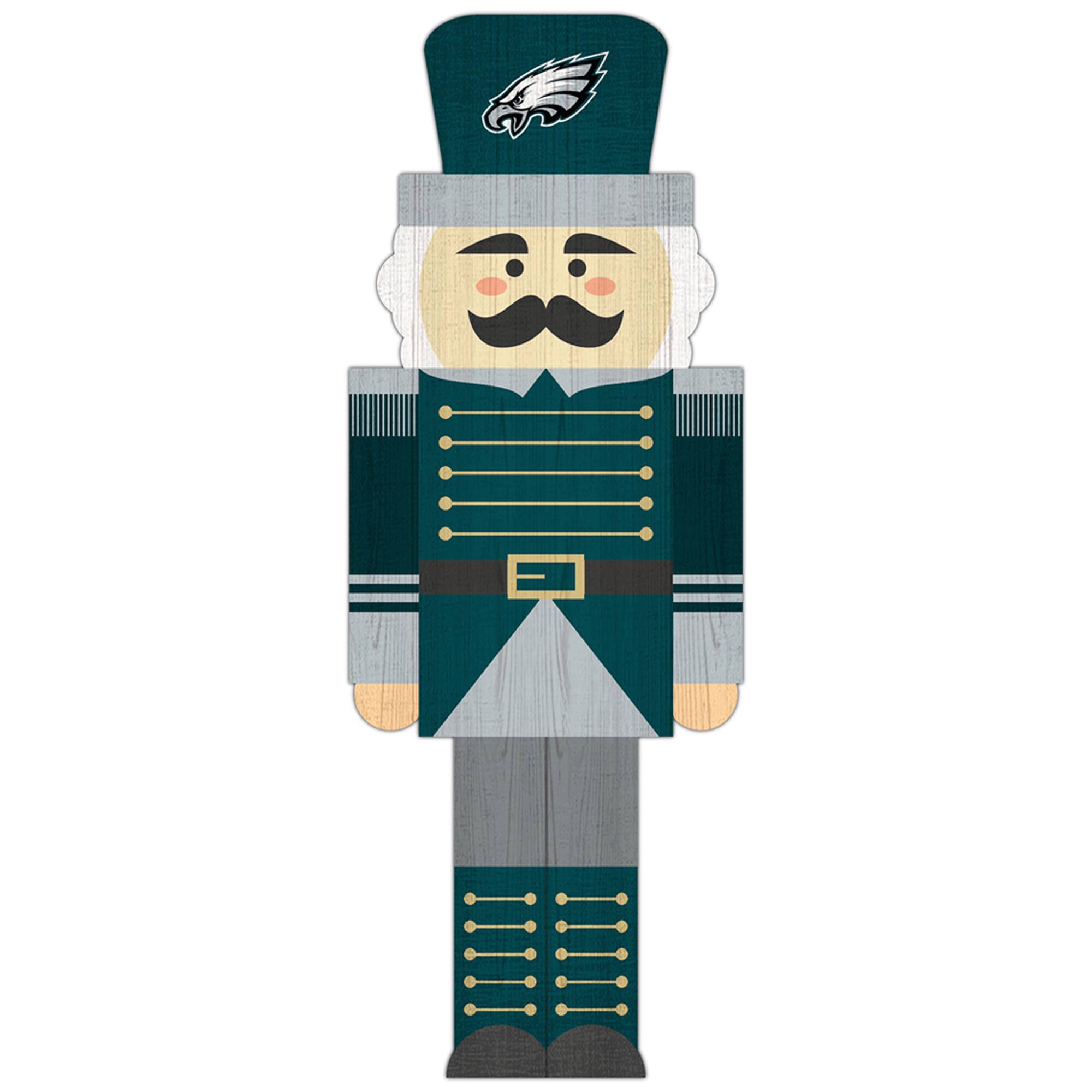 Philadelphia Eagles 31'' Nutcracker Leaner