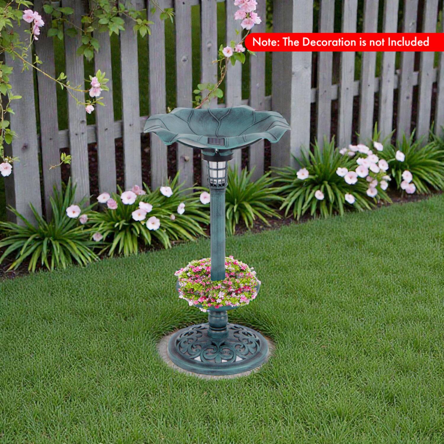 Note: The Decoration is not Included