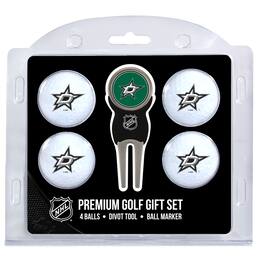 Team Golf - Dallas Stars 4-Ball Gift Set - Multicolor
