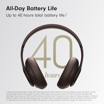 Beats Studio Pro Wireless Noise Cancelling Over the Ear Headphones Beats Studio Pro Wireless Noise Cancelling Over the Ear Headphones