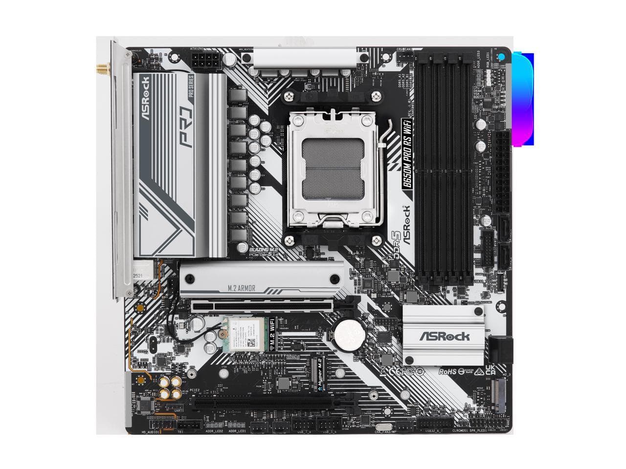 ASRock B650M PRO RS M-ATXマザーボード A177 Amazon.co.jp: ASRock マザーボード B650M Pro RS AMD Ryzen 7000