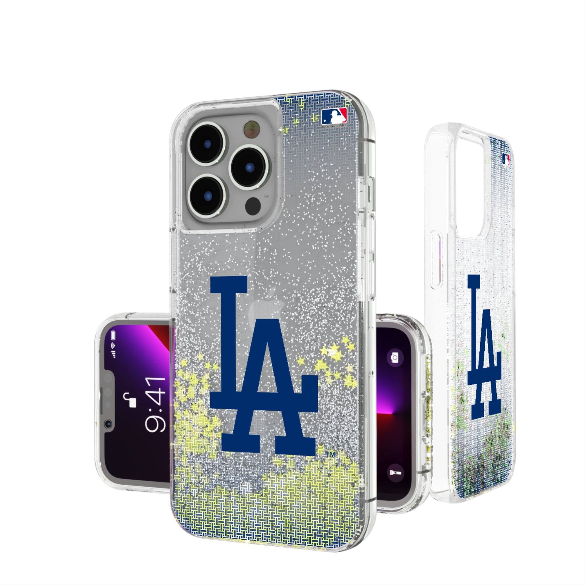 Keyscaper - MLB - Los Angeles Dodgers Linen Logo iPhone Glitter Case - 14 Pro - Multicolor price history on PriceWatchPro