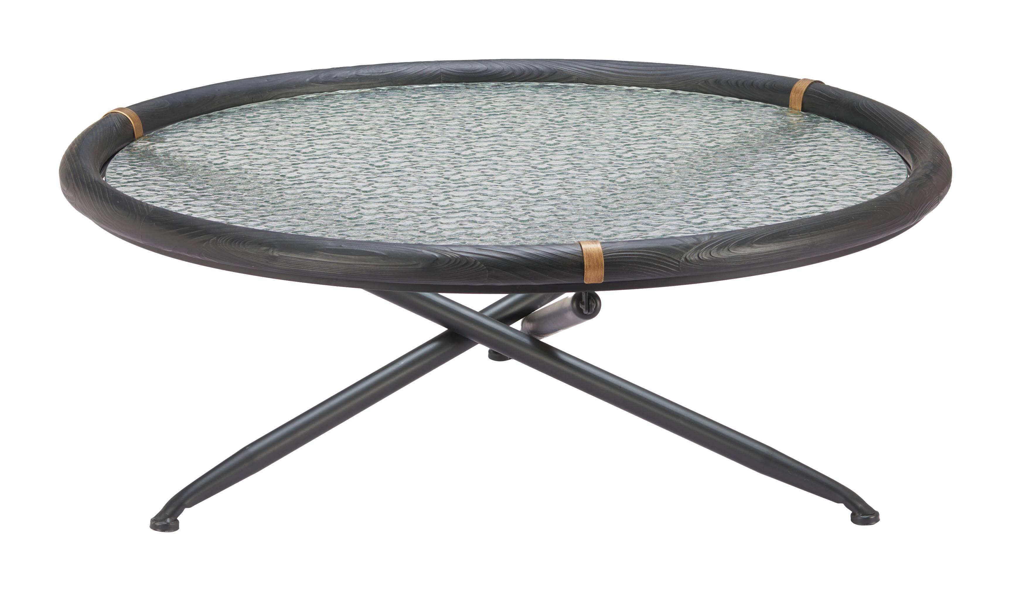 Alt View 1. Hivvago - Aneis Coffee Table Black - Black.