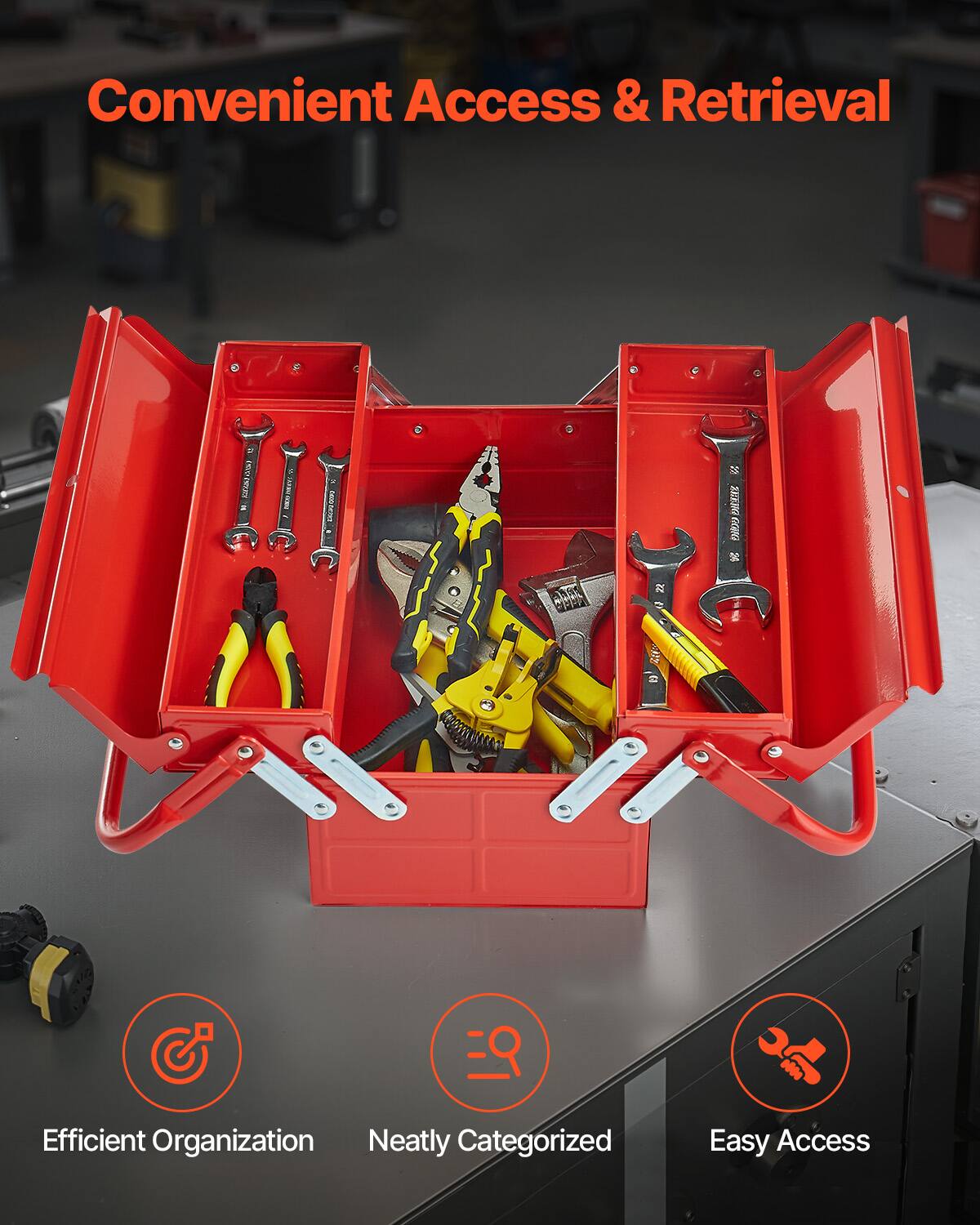 Convenient Access & Retrieval

Efficient Organization  
Neatly Categorized  
Easy Access