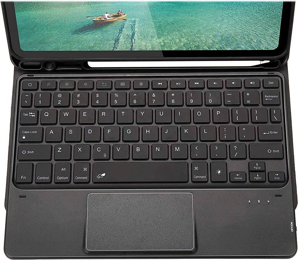 Alt View 14. SaharaCase - Keyboard Folio Case for Apple iPad Pro 11" (2nd, 3rd, and 4th Gen 2020-2022) - Black.