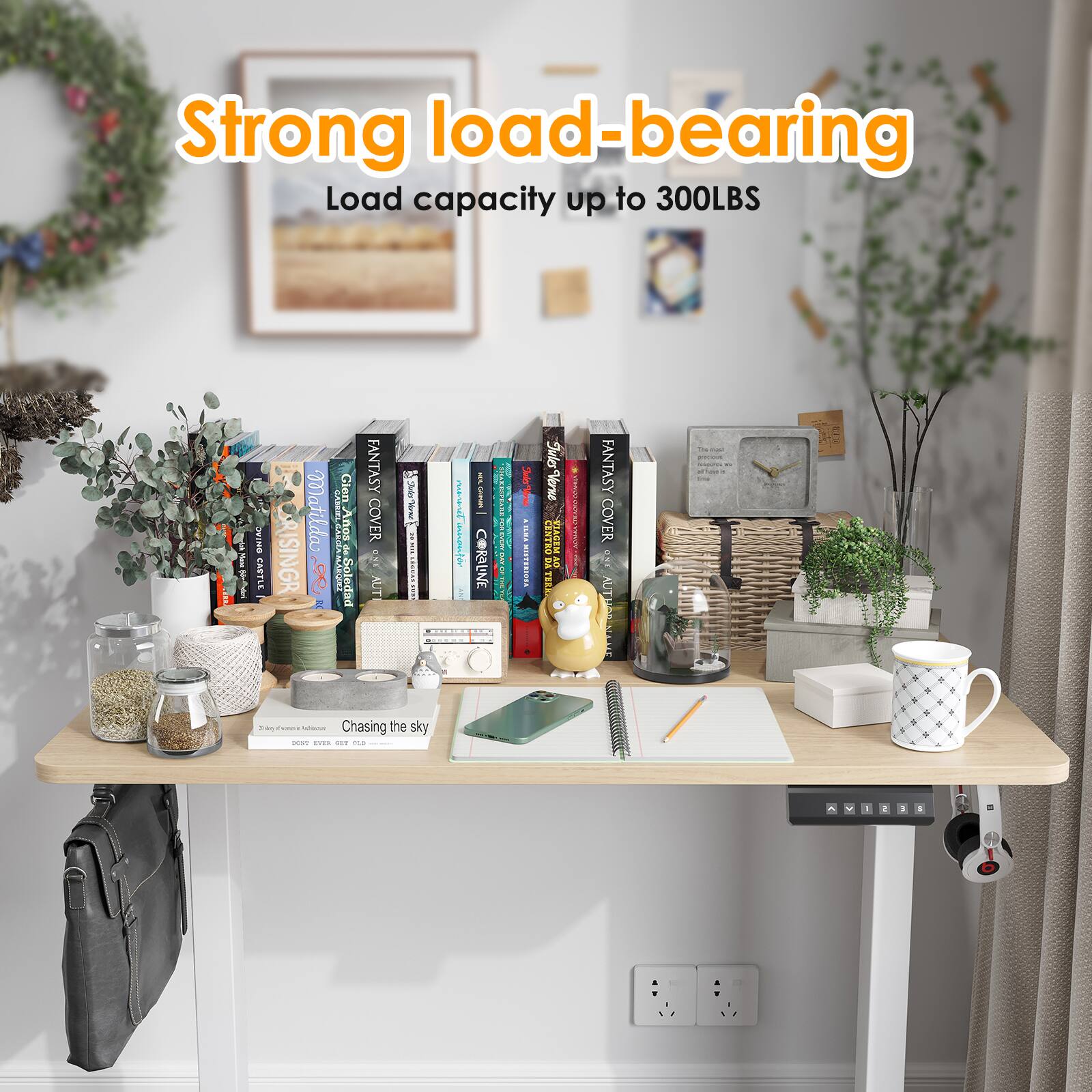 Strong load-bearing. Load capacity up to 300LBS.