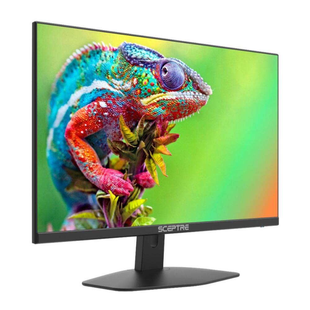 Angle. SCEPTRE - Sceptre E248W FW100T 24 Inch Full HD 100Hz LED Black Gaming Monitor - Black.