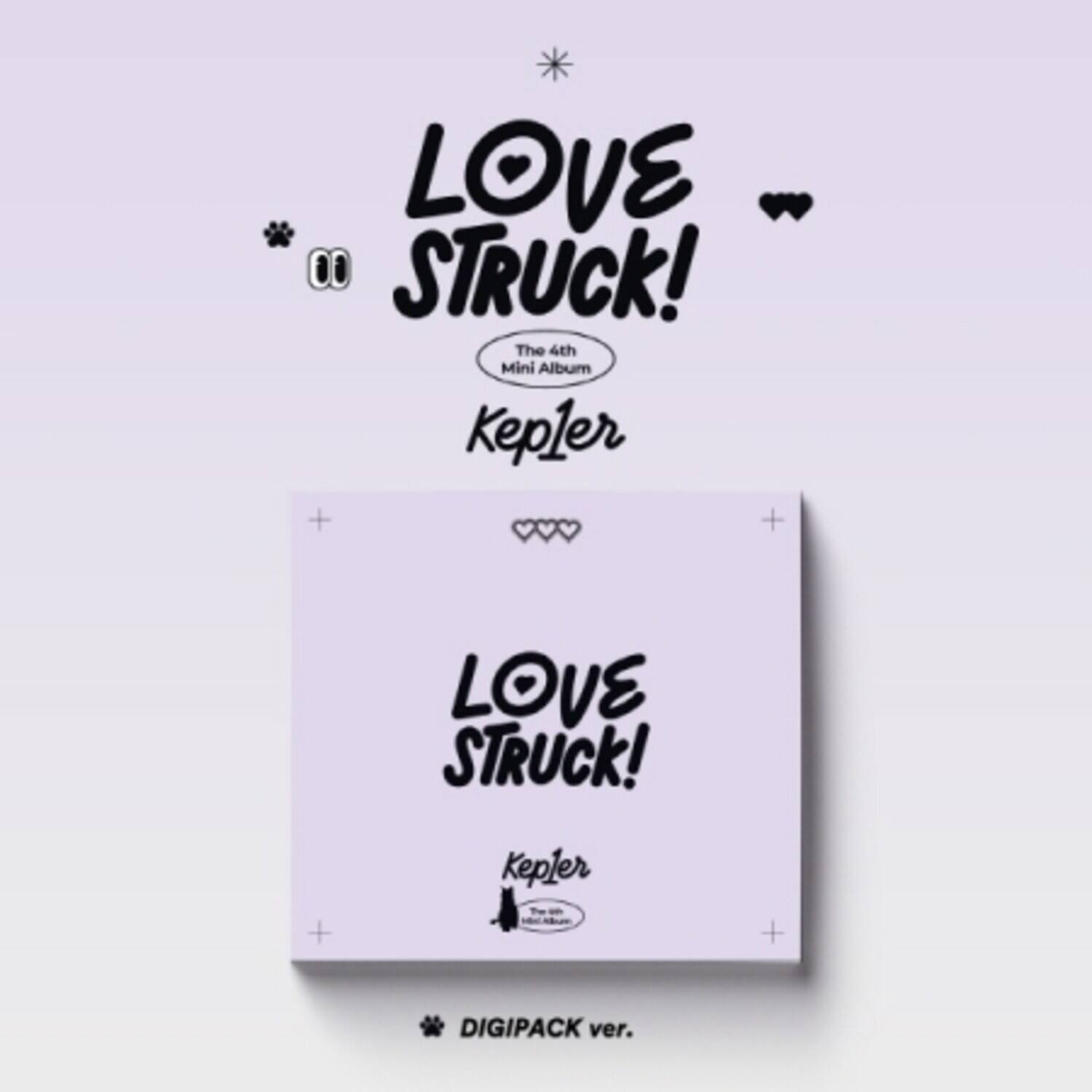 Kep1ER - Lovestruck! - Digipack Version - incl. 20pg Photobook, Folded Poster + 2 Photocards   - COMPACT DISCS [CD]
