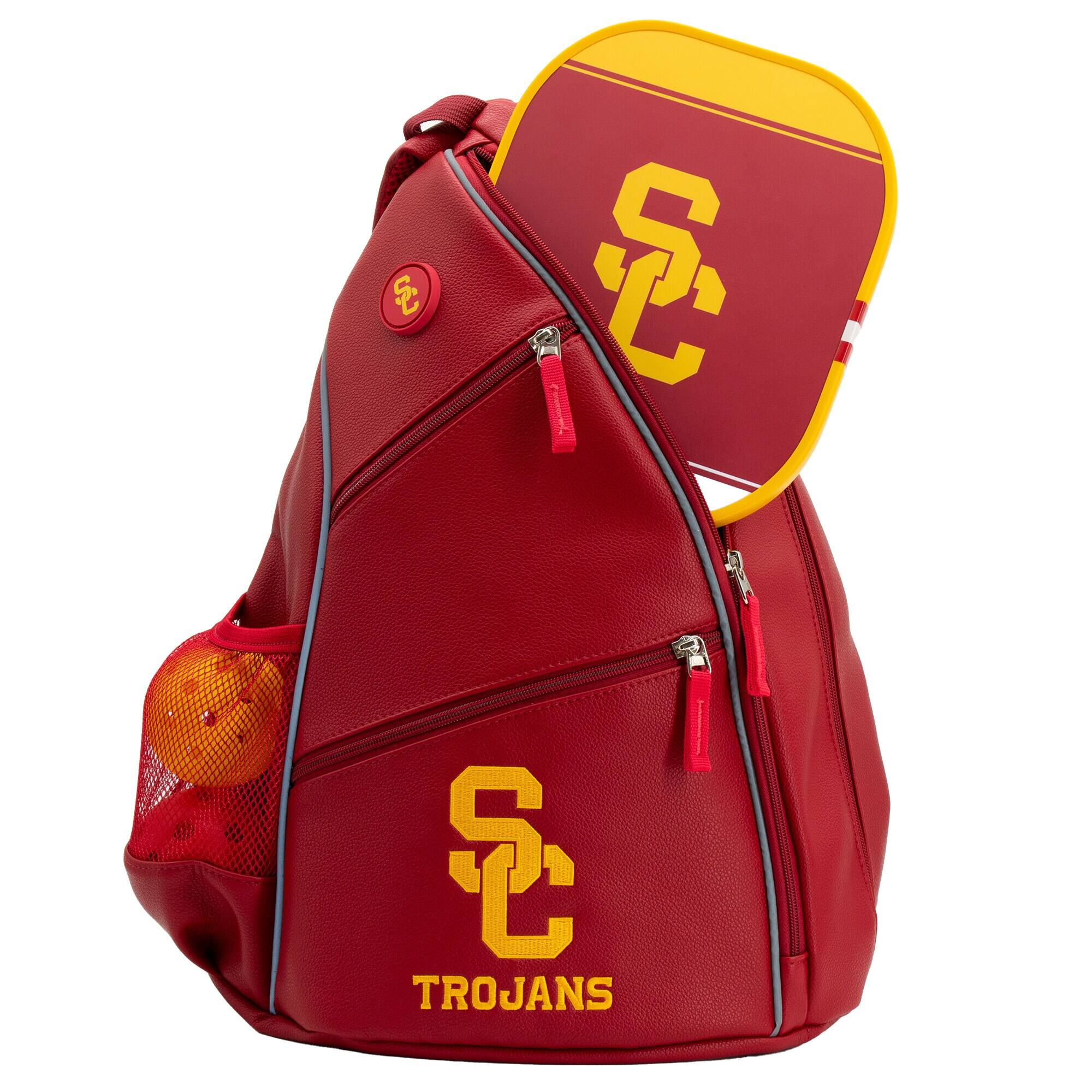 Alt View 3. Team Golf - USC Trojans Embroidered Team Backpack - Multicolor.