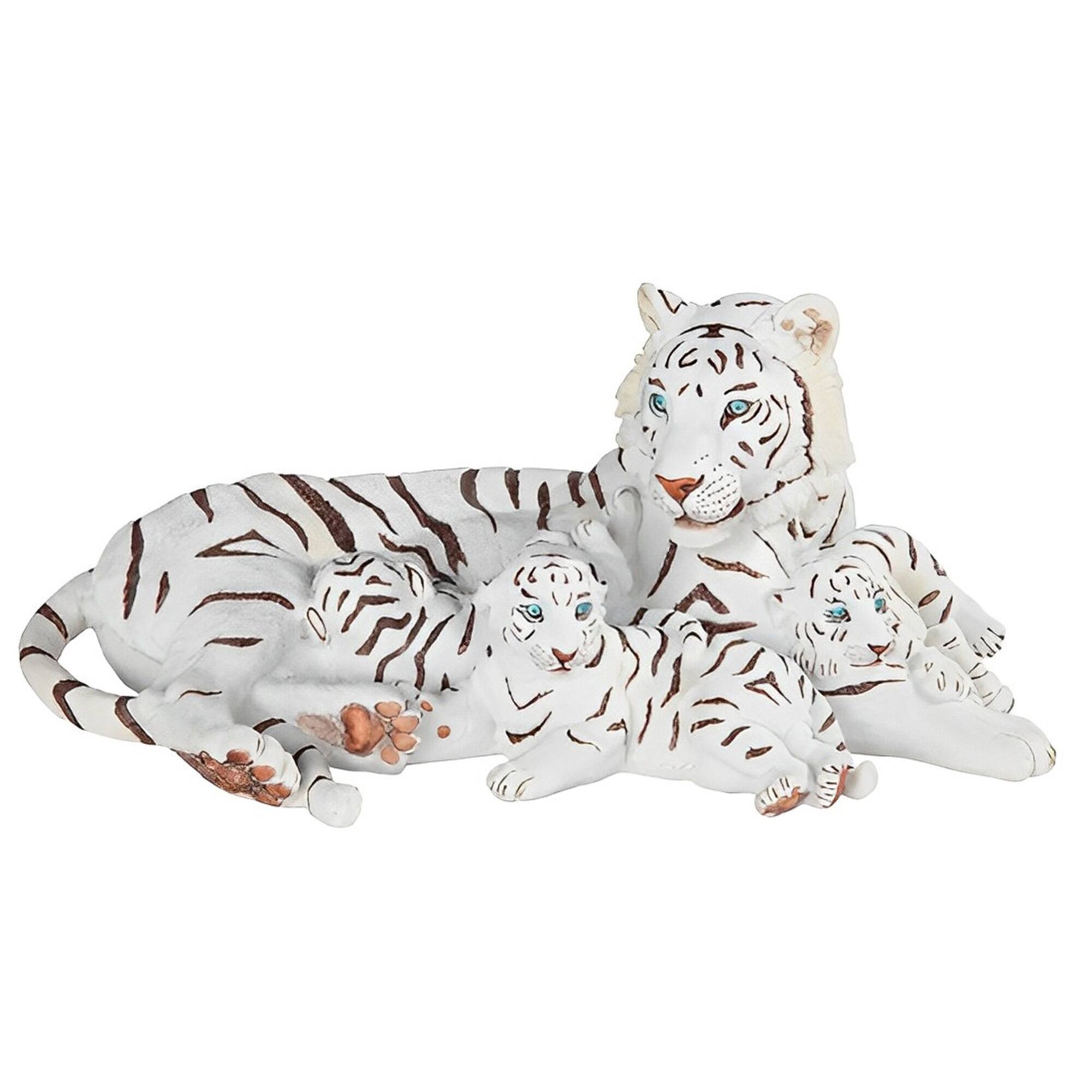 FC Design - 15.5"W Tiger Family Figurine Statue Office Desk Tabletop Home Decor Gift - Multi-Color