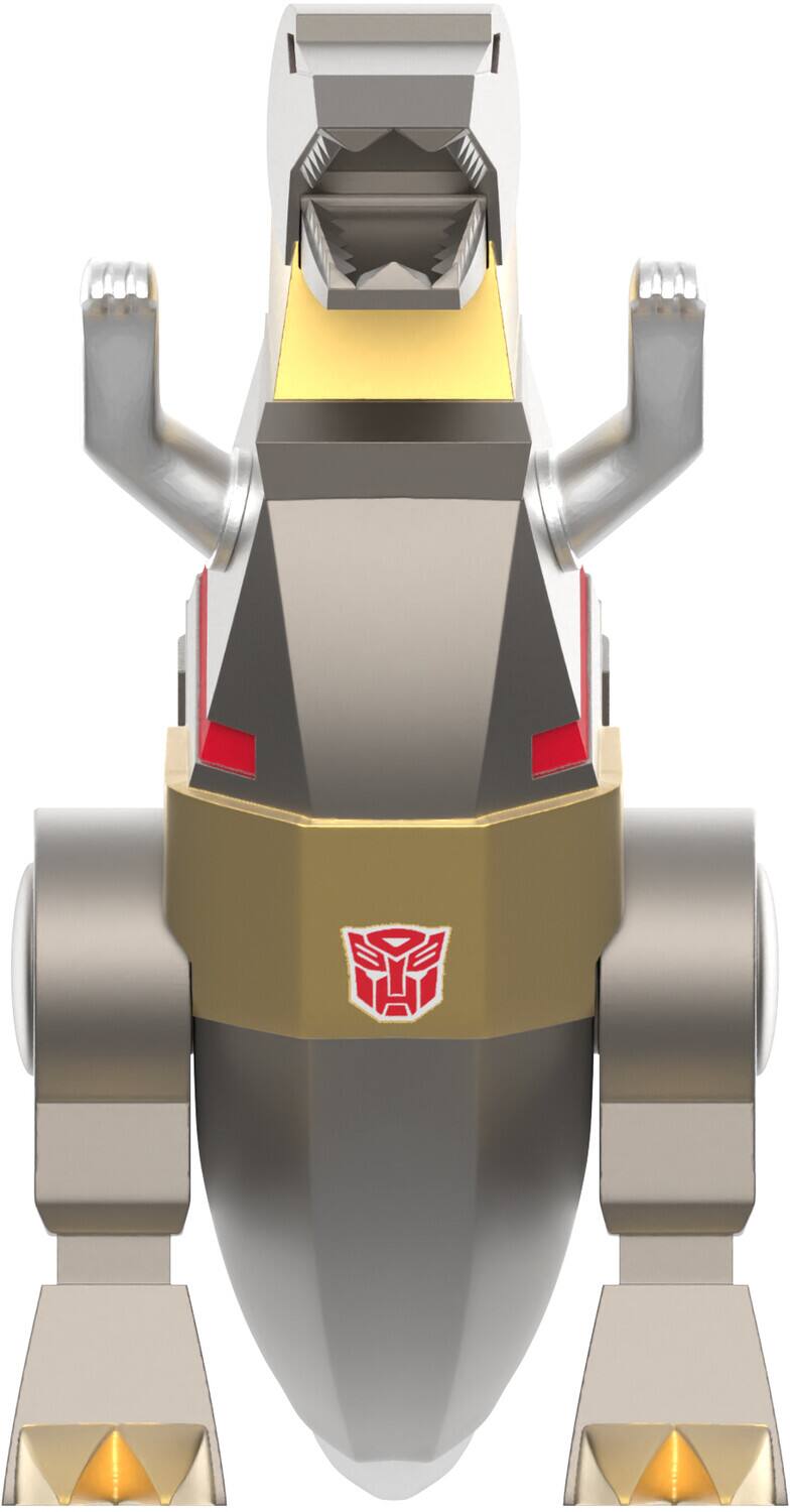 Alt View 3. Super7 - Super7 - Transformers - Reaction Figures Wv8 - Grimlock (Metallic)   - Collectibles - Multicolor.