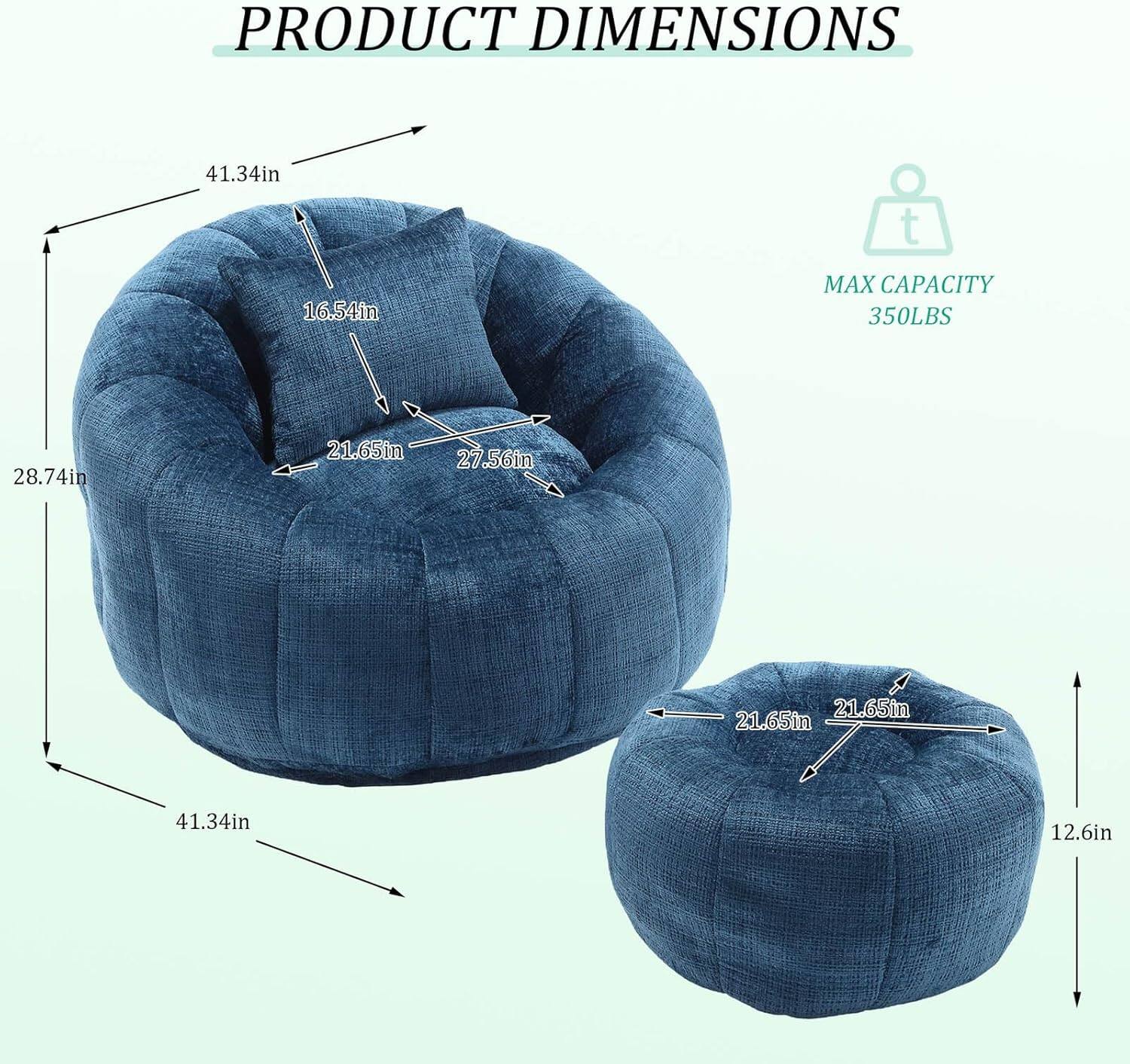 PRODUCT DIMENSIONS  
41.34in x 16.54in x 28.74in x 27.56in x 21.65in x 21.65in x 41.34in x 12.6in  
MAX CAPACITY 350LBS