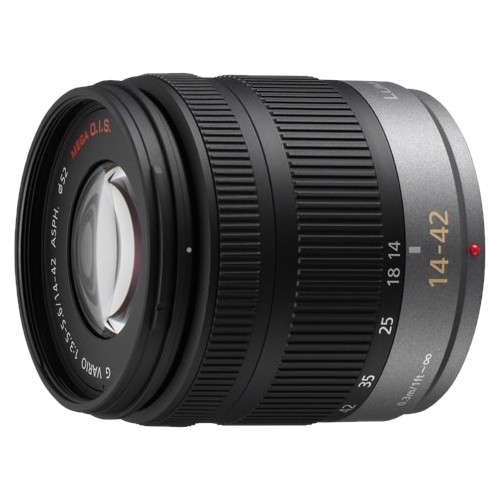 Best Buy: Panasonic 14 mm 42 mm f/3.5 5.6 Wide Angle Zoom Lens for