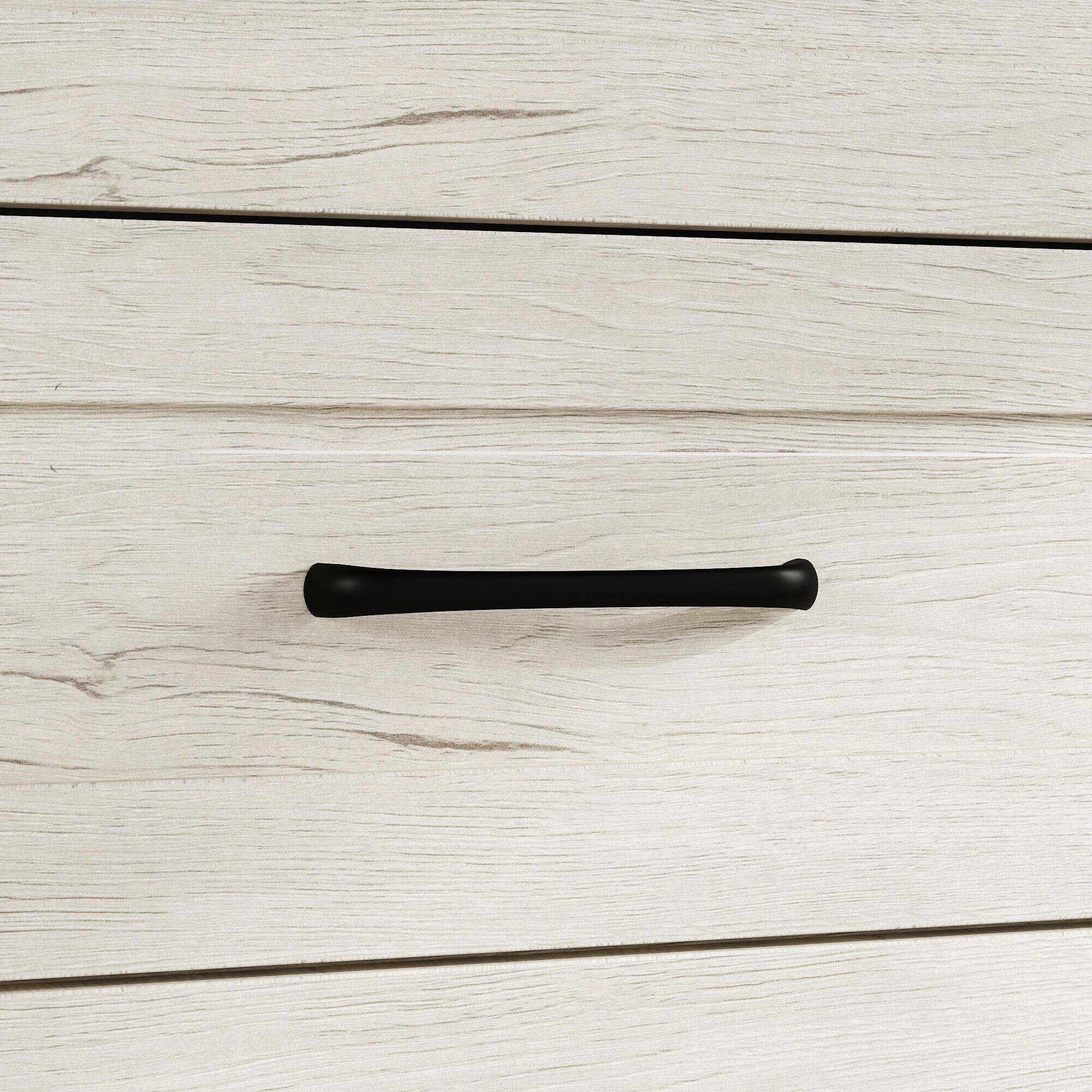 Alt View 2. FUFU & GAGA - Classic Horizontal Dresser with Silent Sliding Drawers, Spacious Storage, and Elegant Wood Grain Finish - Gray.