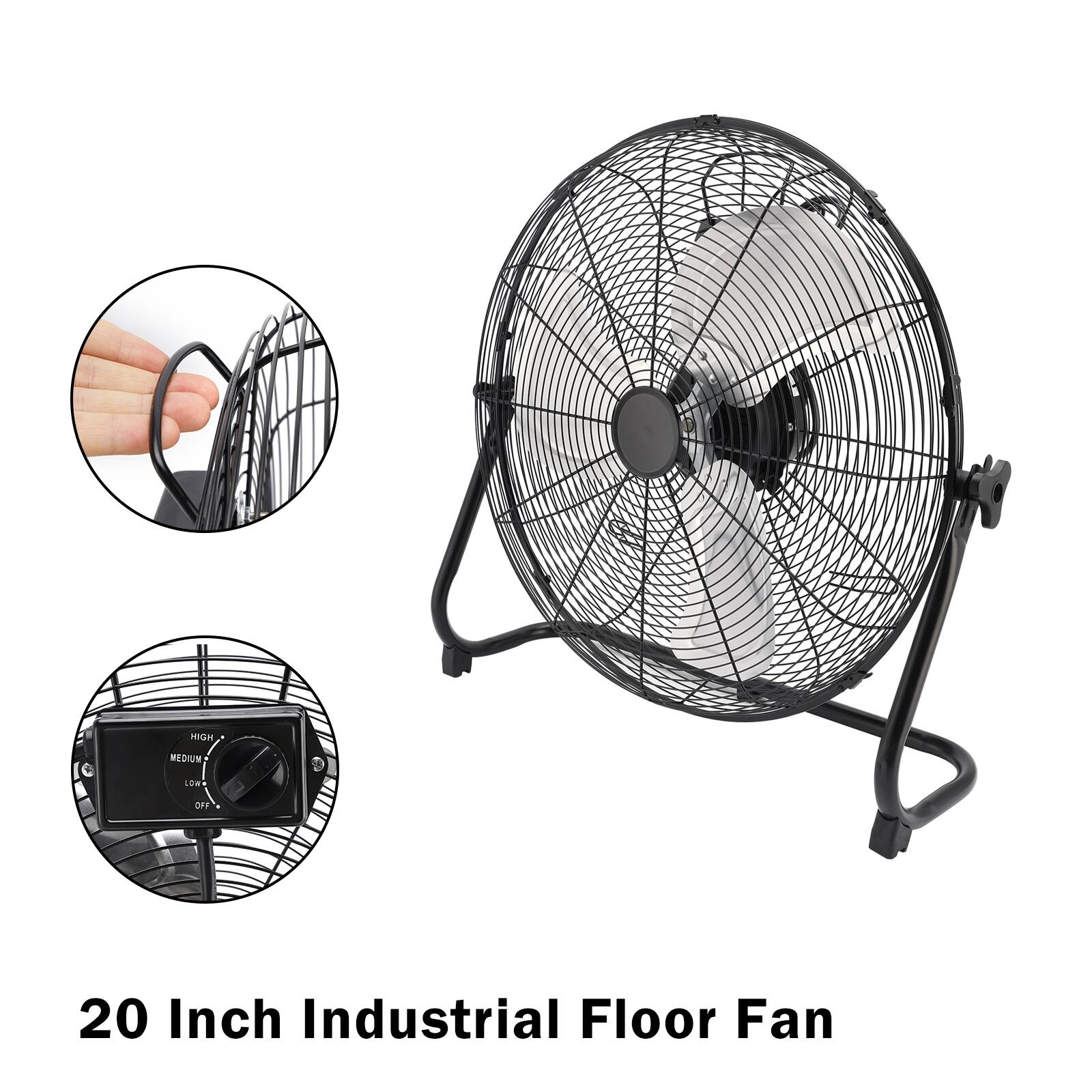 20 Inch Industrial Floor Fan