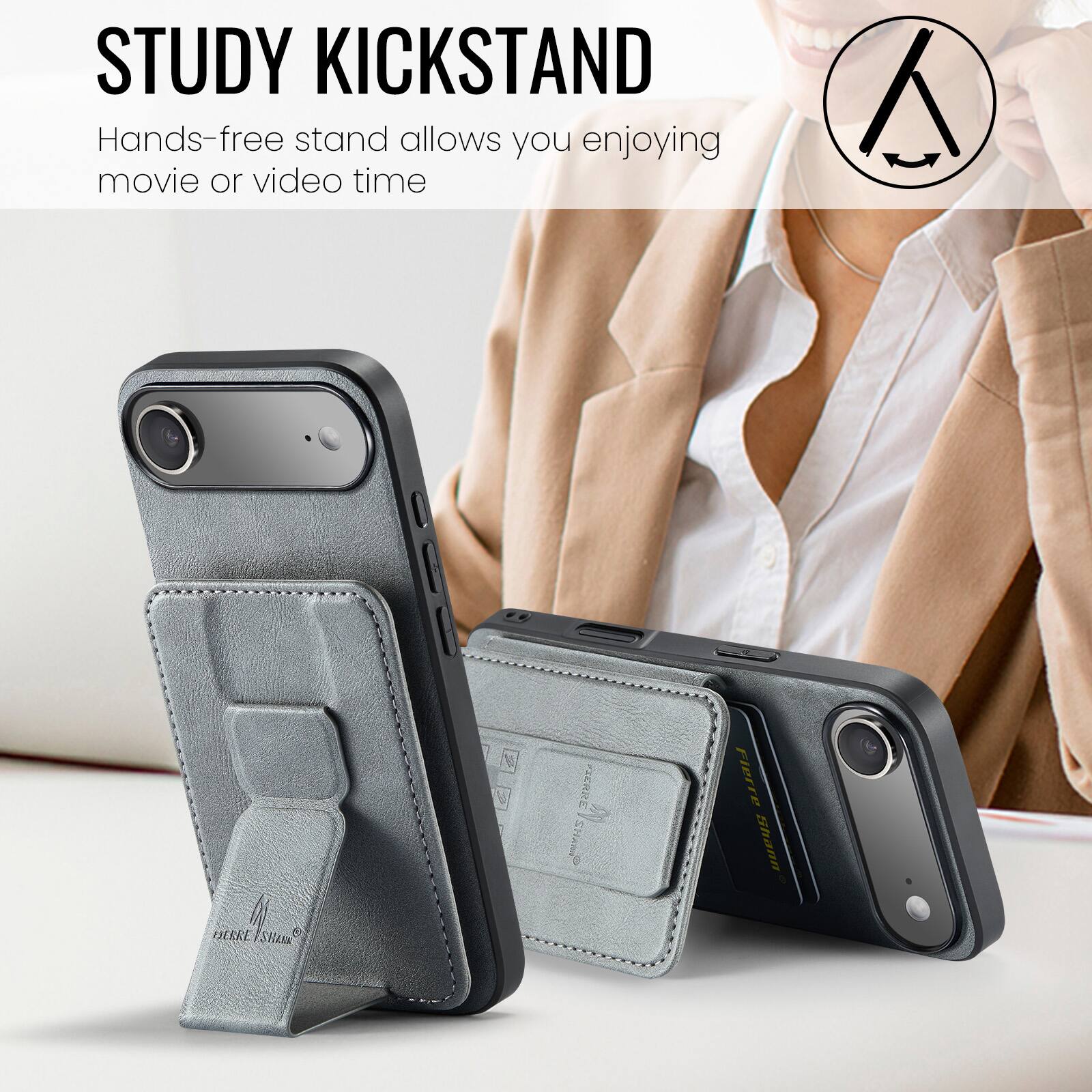 STUDY KICKSTAND  
Hands-free stand allows you enjoying movie or video time