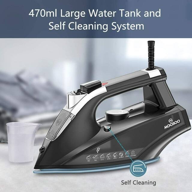 470ml Large Water Tank and Self Cleaning System, Self Cleaning