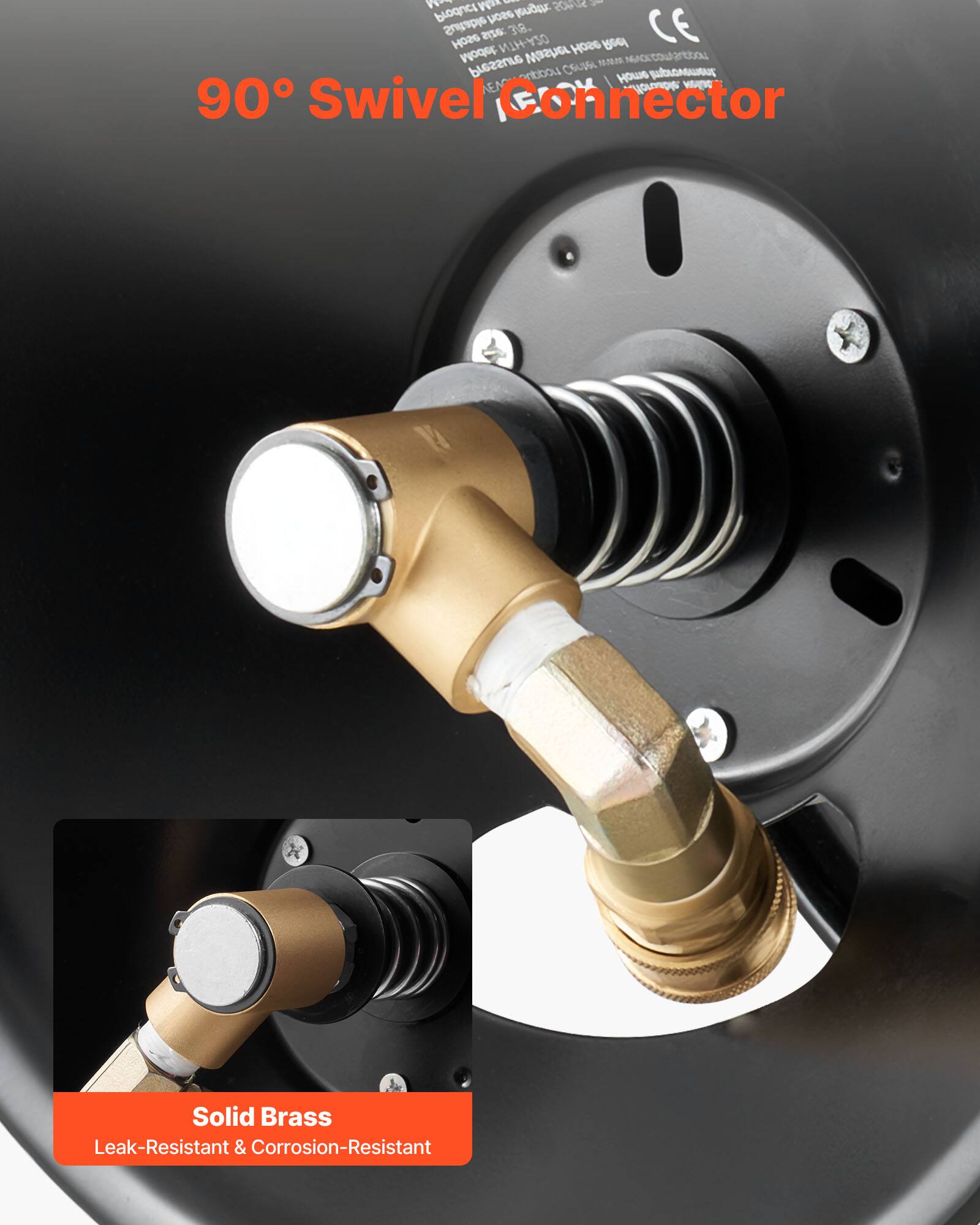 90° Swivel Connector

Solid Brass
Leak-Resistant & Corrosion-Resistant