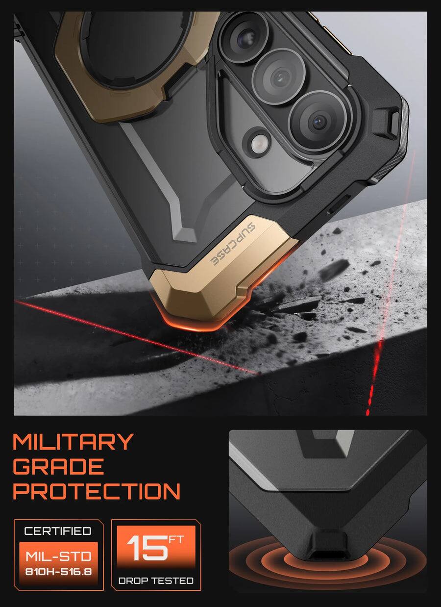 SUPCASE MILITARY GRADE PROTECTION CERTIFIED FT MIL-STD 810H-516.8 DROP TESTED