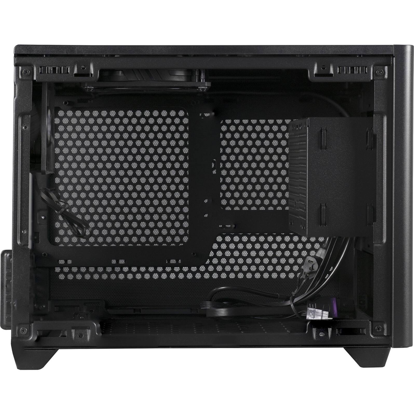 Alt View 33. Cooler Master - MasterBox MCB-NR200-KNNN-S00 Mini ITX/Mini DTX Mini-tower Case - Black.
