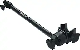 Gator Frameworks - Adjustable 16-Inch Clamp-On Mini Boom with 270-Degree Rotation and Interlocking Teeth