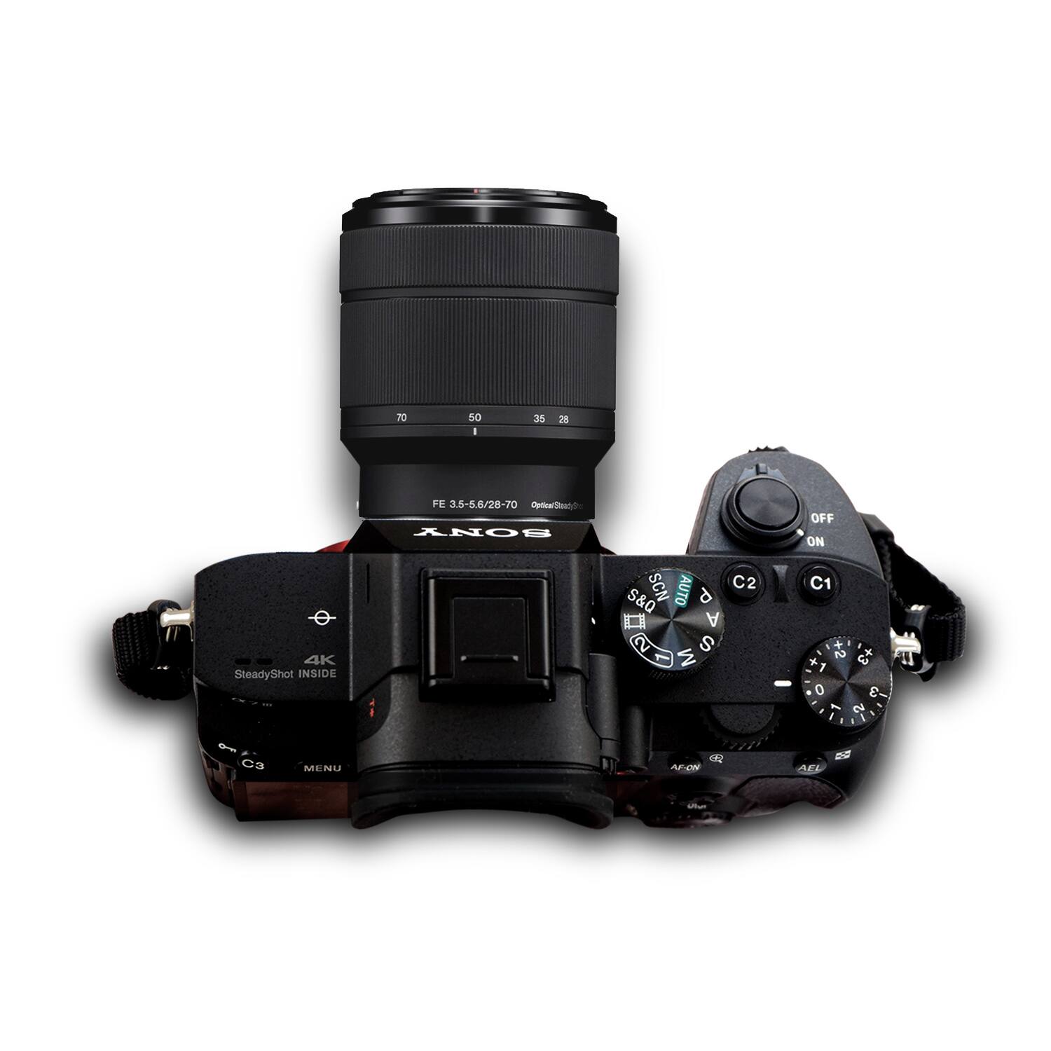 70 50 I 35 28 FE 3.5-5.6/28-70 CpnarSen BONY OFF ON AK SteadyShot INSIDE S&Q SCN AUTO P  A 2 S 1 M C2 C1 x 2 + *1 + 3 7 0 3 I el / 1 B - Ca MENU  AF-CN AEL eg uum