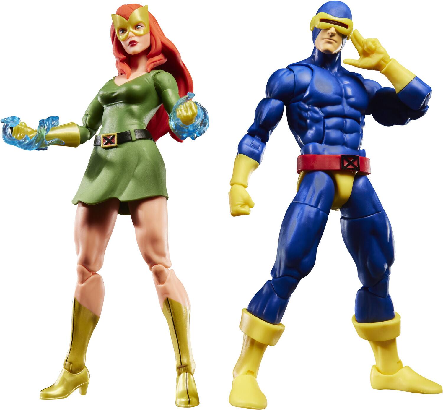 Alt View 1. Hasbro - Hasbro Collectibles - X-Men '97 - Marvel Legends - Cyclops & Jean Grey Action Figure 2-Pack   - COLLECTIBLES - Multicolor.