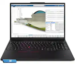 Lenovo - ThinkPad P16s Gen 4 16" Laptop - Intel Ultra 7 255H with 32GB Memory - 1TB SSSD - Black