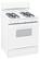 Front Standard. Hotpoint - 30" Freestanding Gas Range - White.