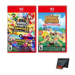 Animal Crossing New Horizons For Switch 2 Edition + Super Mario Party Jamboree - Switch 2 Edition + Jamboree T - Nintendo Switch 2