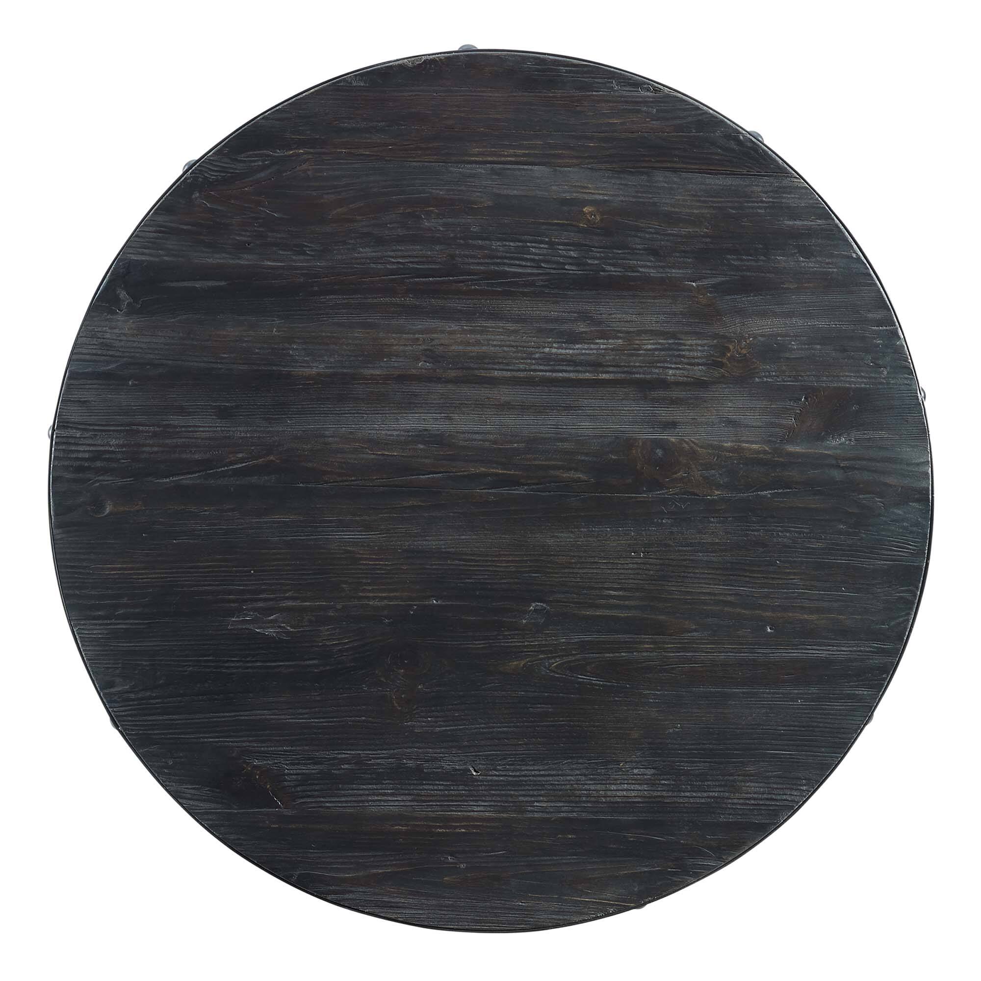 Back. Modway - Drive Wood Bar Table by Modway - Black Gold.