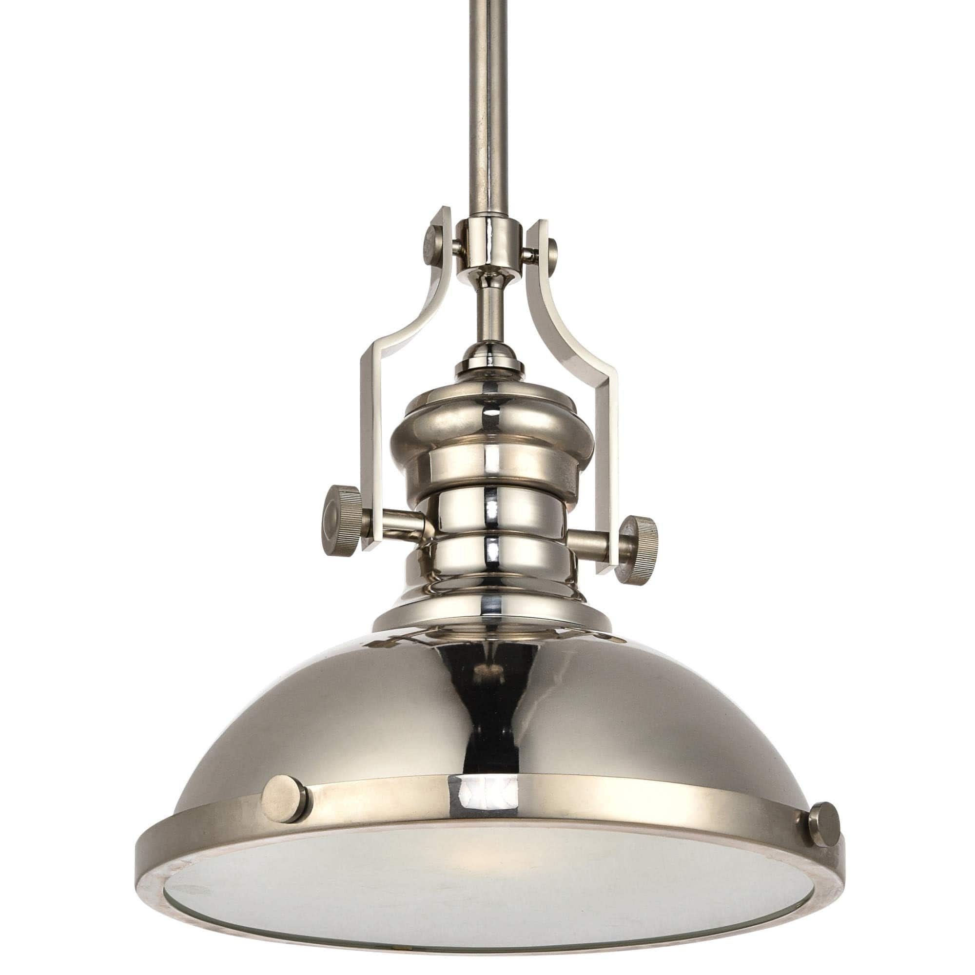 Living District - Eamon Collection Pendant D13 H13.3 Lt:1 Finish - Polished Nickel price history on PriceWatchPro