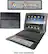 Angle Standard. Team ProMark - Miami Marlins Executive Keyboard Case for Apple® iPad® - Black.
