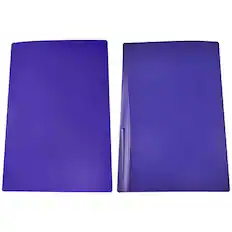Front. MobileSentrix - Faceplate Covers (Top & Bottom) Replacement Compatible For PlayStation 5 PS5 (1000 / 1100 / 1200) - Deep Purple Blue - Deep Purple.