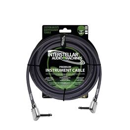 Interstellar Audio Machines - Hyperdrive Premium Instrument Cables, Angle-Angle Connectors, 10-foot