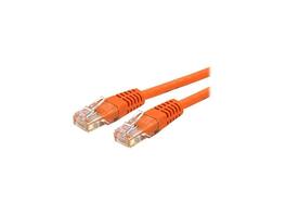 StarTech.com - C6PATCH50OR 50 ft. Cat 6 Orange Molded UTP Gigabit Patch Cable