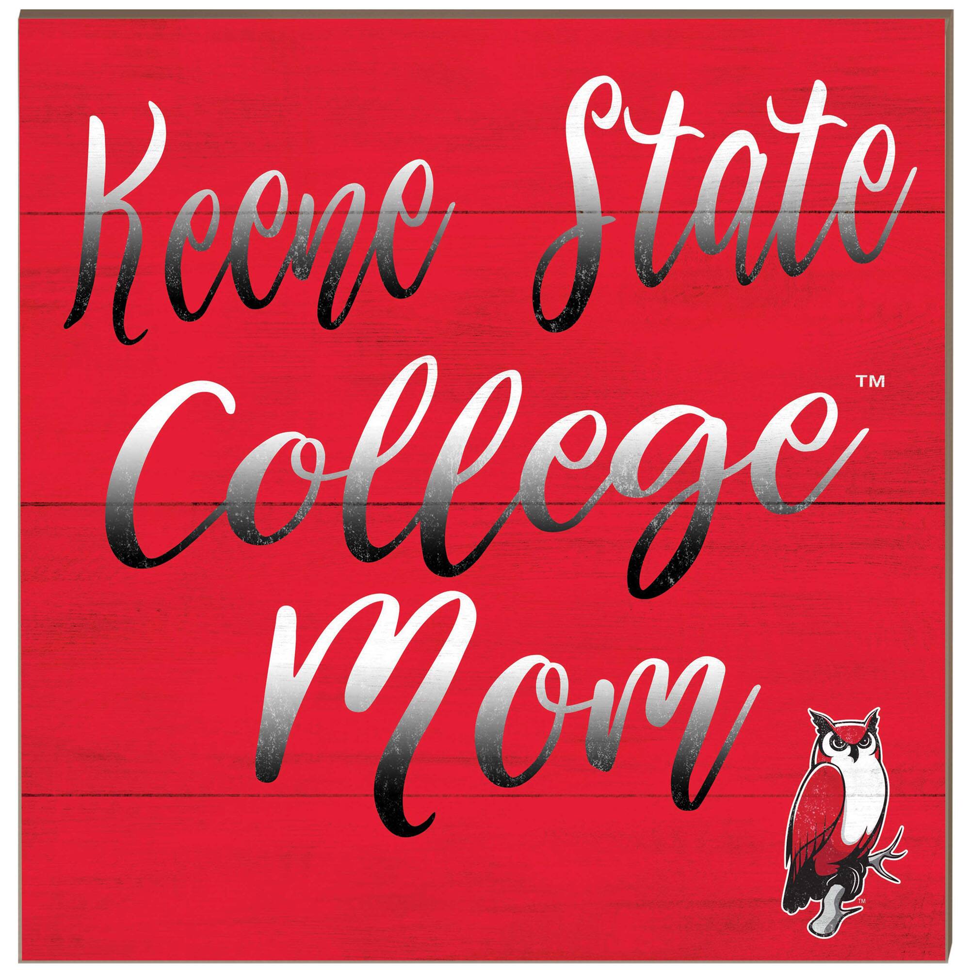 Keene State Owls 10'' x 10'' Mom Plaque