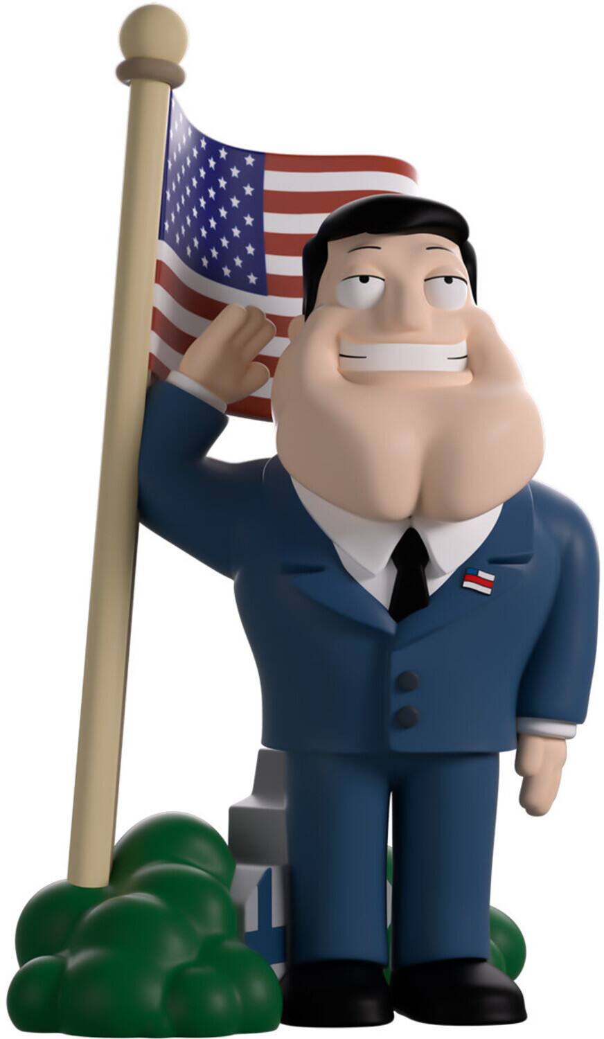 Alt View 1. Youtooz - Youtooz - American Dad Stan Vinyl Figure   - COLLECTIBLES - Multicolor.