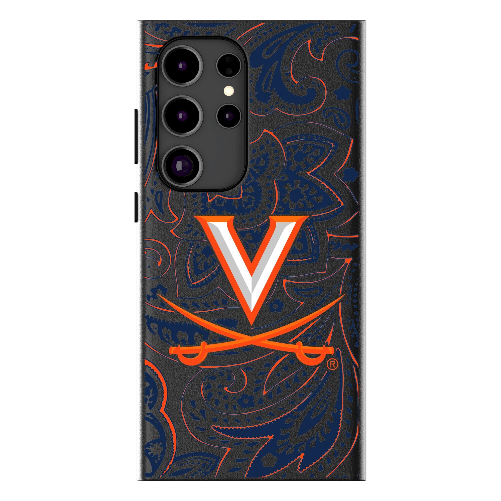 Keyscaper - NCAA - Virginia Cavaliers Paisley Galaxy Magnetic Bump Case - S25 - Black price history on PriceWatchPro