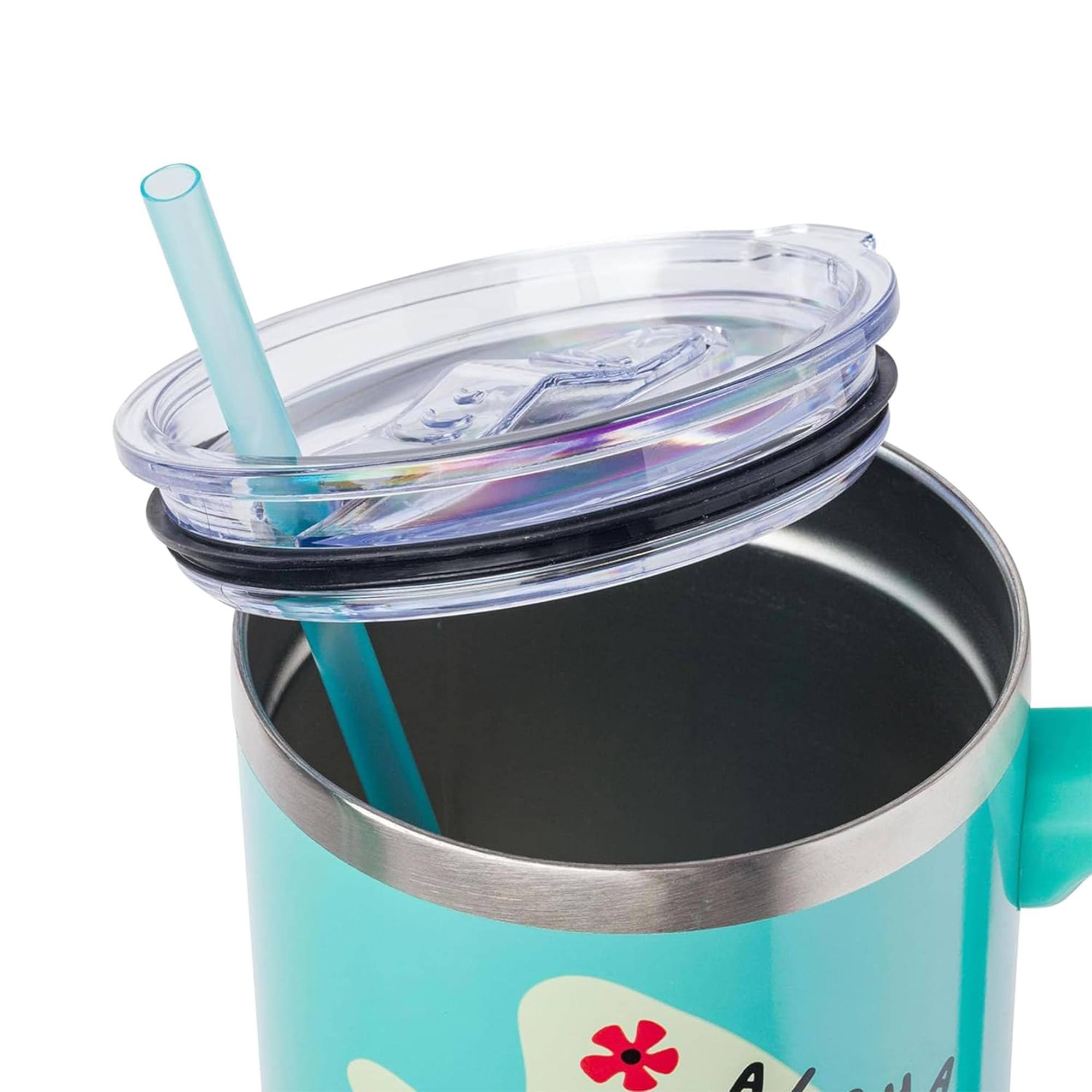Alt View 2. Disney - Disney Lilo & Stitch "No Bad Days" 40 Ounce Stainless Steel Tumbler - Blue.