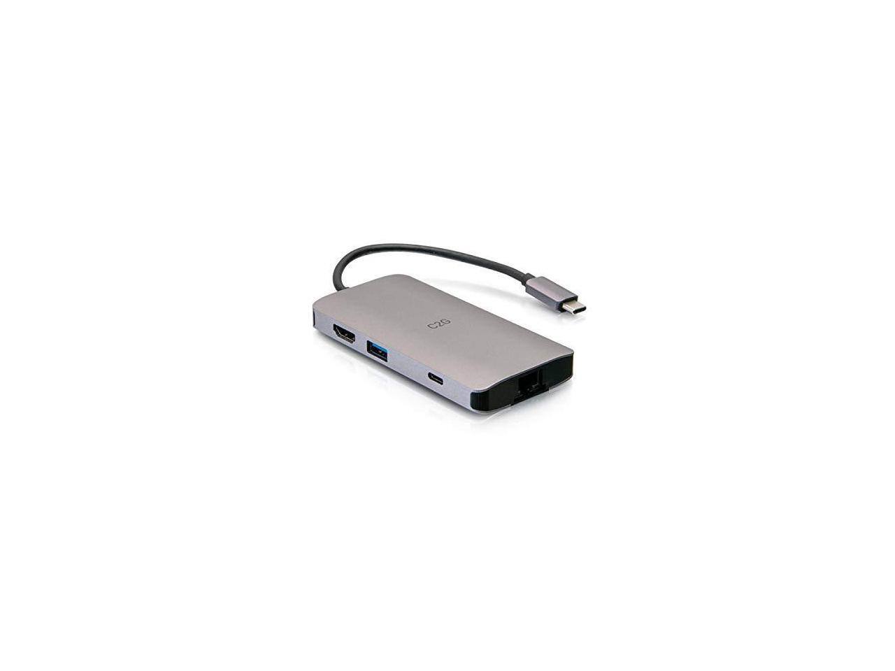 Alt View 5. Cables to Go - C2G 54458 100W USB-C Mini Docking Station.
