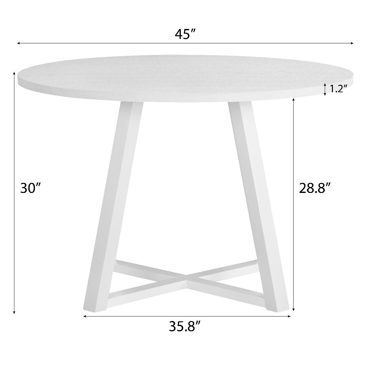45"
1.2"
30"
28.8"
35.8"