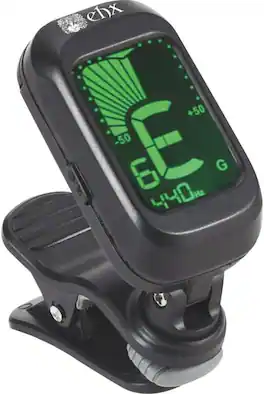 Electro-Harmonix - Clip On Tuner Chromatic Tuner For Guitar, Bass, Violin And Uke