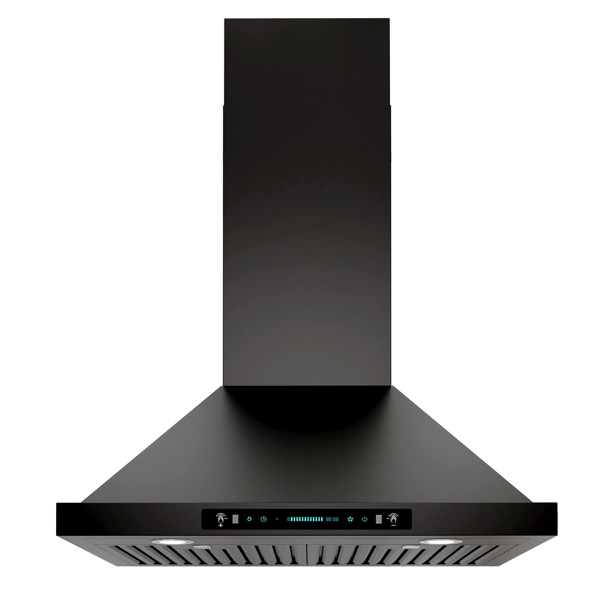 Onefly - 30 inches - Convertible - Wall Range Hood - Black