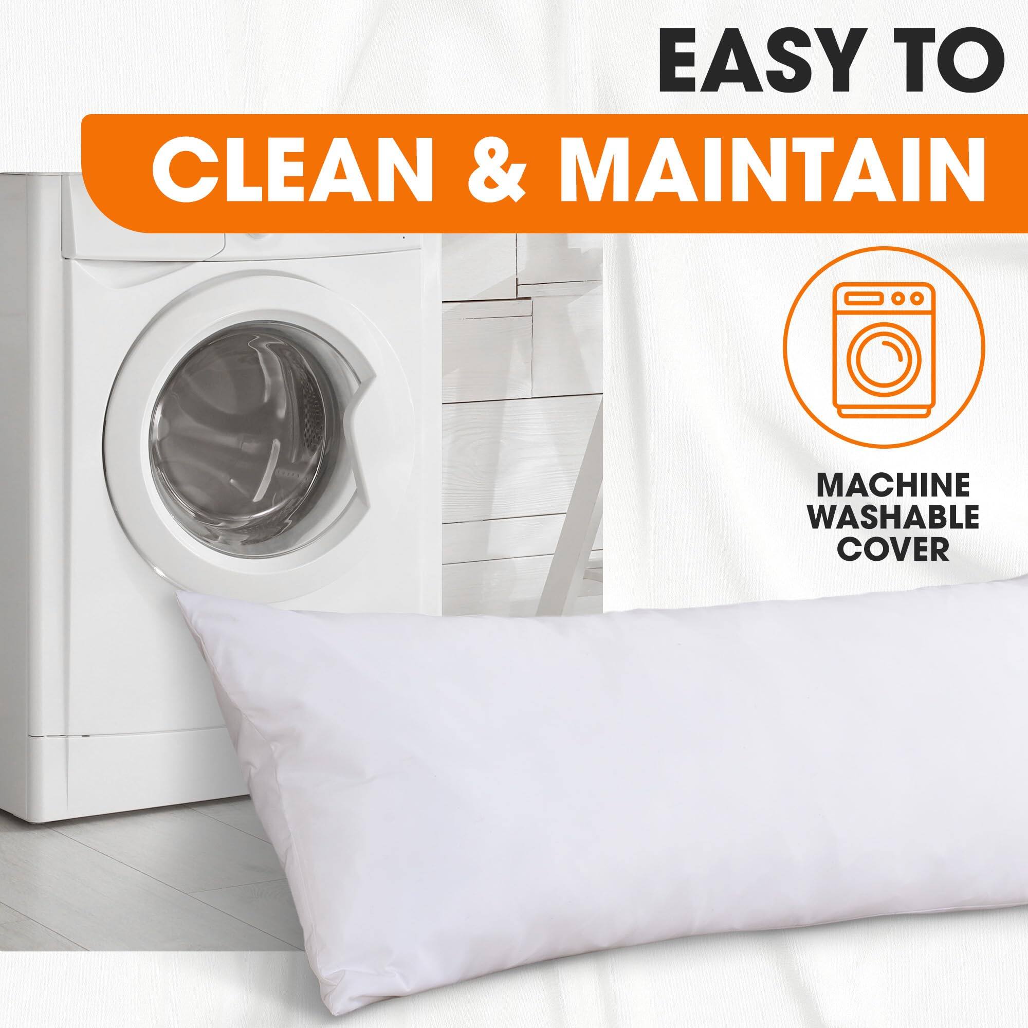 EASY TO CLEAN & MAINTAIN

MACHINE WASHABLE COVER