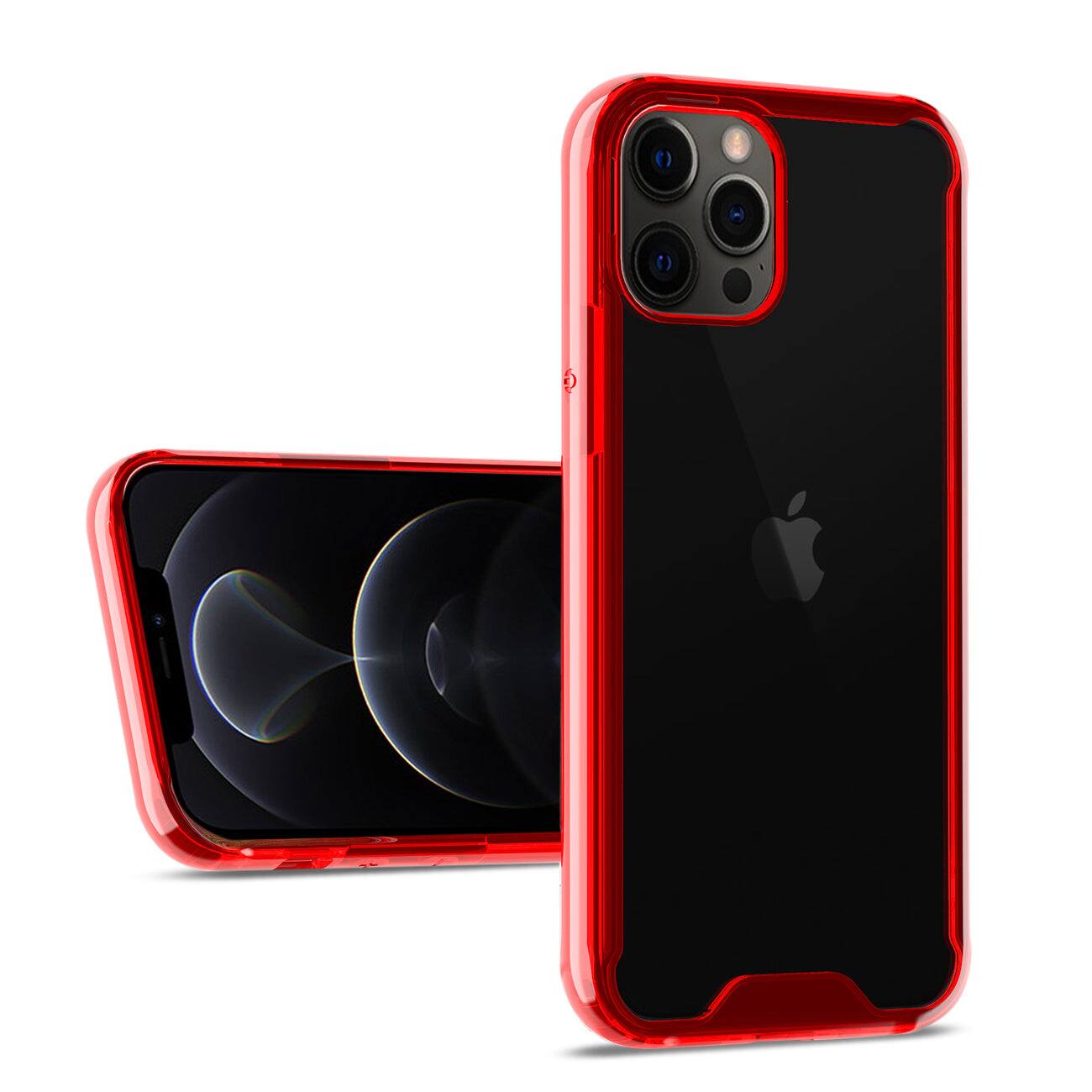 Reiko - Iphone 12/ Iphone 12 Pro Bumper Case In - Red